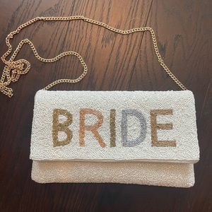 Show Me Your Mumu Beaded Bride Clutch